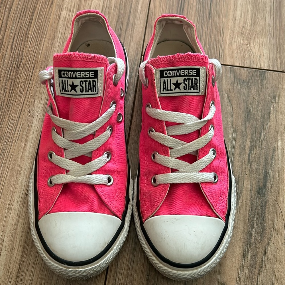 Almost new converse shoes